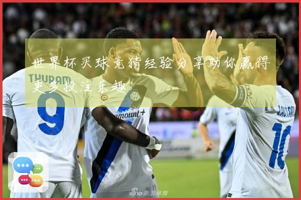 世界杯买球竞猜经验分享助你赢得更多投注乐趣